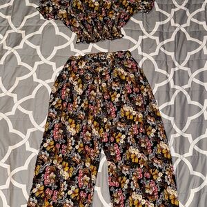 Floral Women's 2 piece set